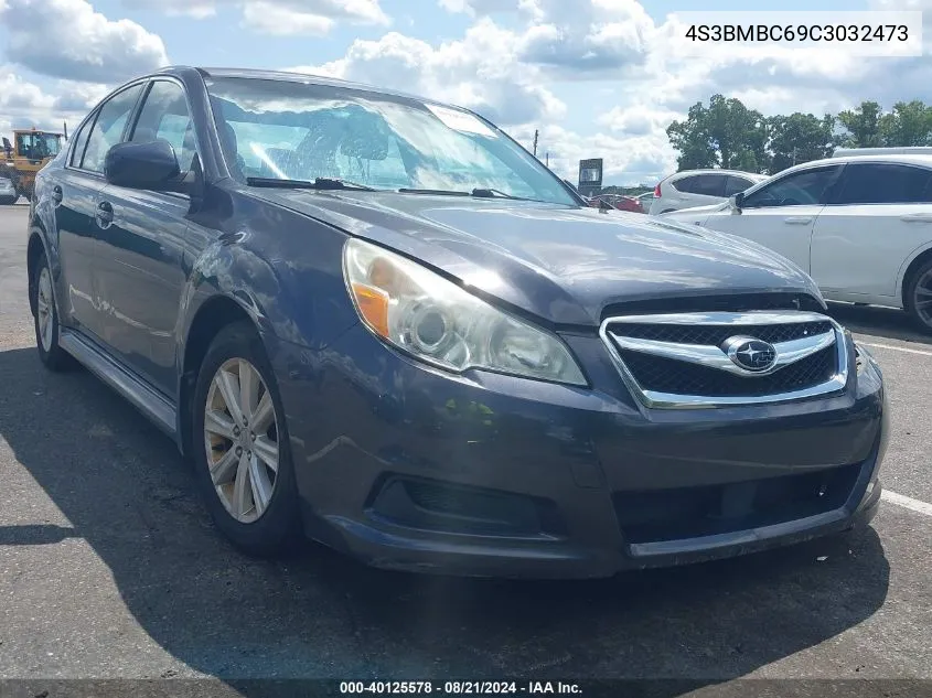 4S3BMBC69C3032473 2012 Subaru Legacy 2.5I Premium