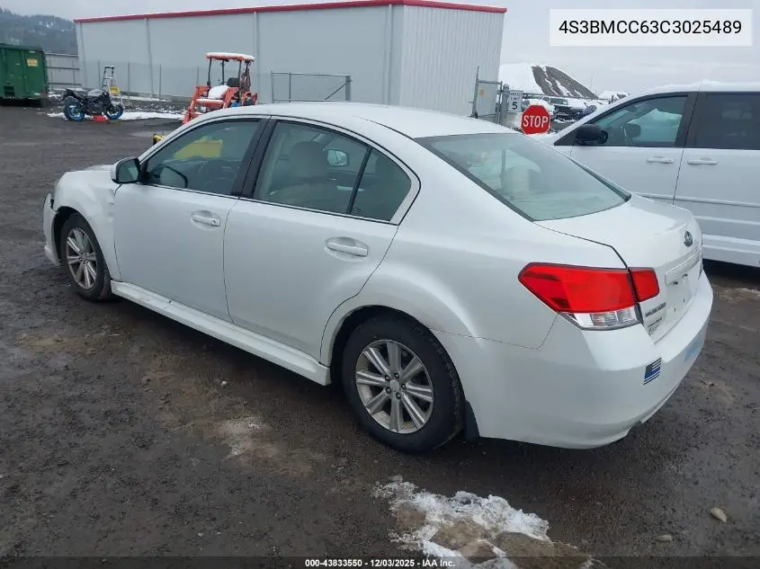 4S3BMCC63C3025489 2012 Subaru Legacy 2.5I Premium