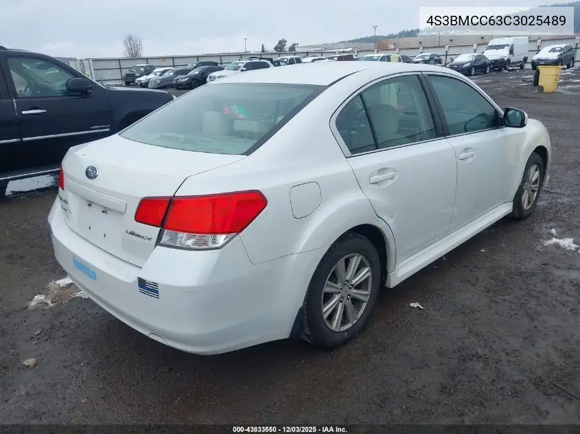 4S3BMCC63C3025489 2012 Subaru Legacy 2.5I Premium