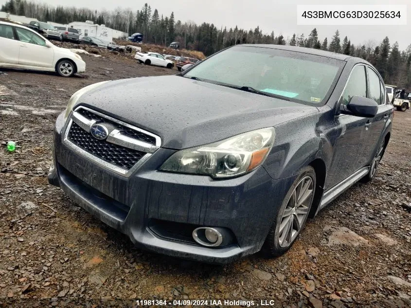 2013 Subaru Legacy 2.5 I Sport VIN: 4S3BMCG63D3025634 Lot: 11981364