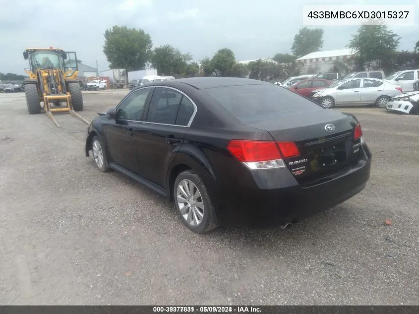 2013 Subaru Legacy 2.5I Premium VIN: 4S3BMBC6XD3015327 Lot: 39377831