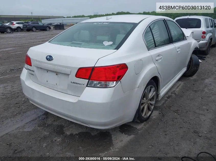 2013 Subaru Legacy 2.5I Limited VIN: 4S3BMCP60D3013120 Lot: 39380016