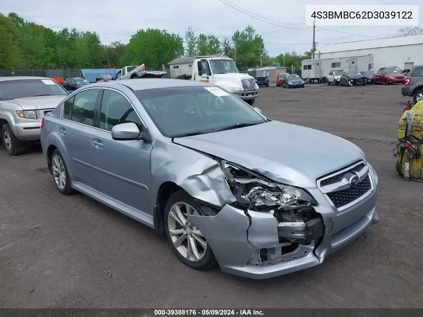 4S3BMBC62D3039122 2013 Subaru Legacy 2.5I Premium