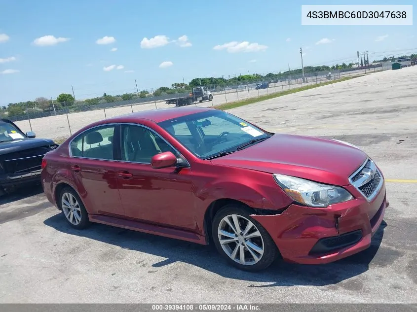 4S3BMBC60D3047638 2013 Subaru Legacy 2.5I Premium