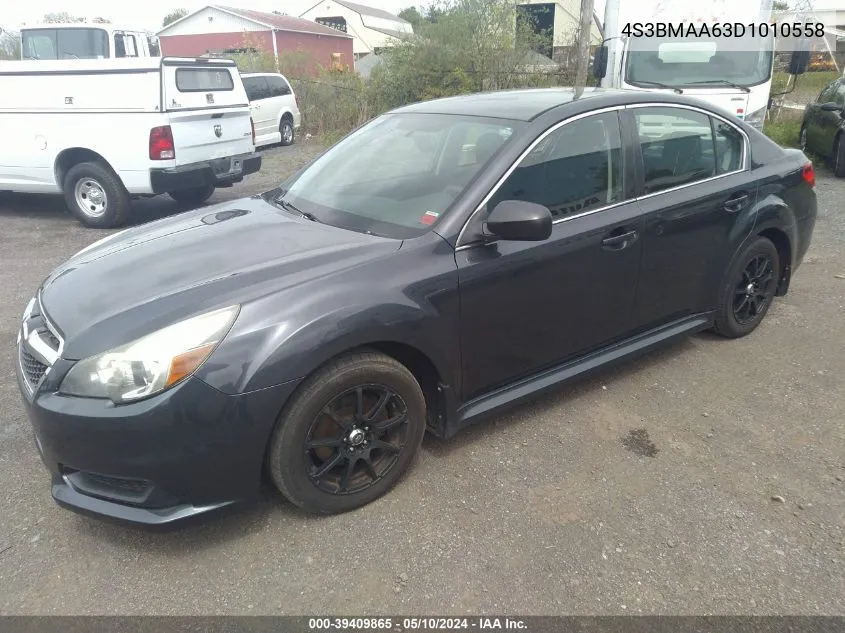 2013 Subaru Legacy 2.5I VIN: 4S3BMAA63D1010558 Lot: 39409865