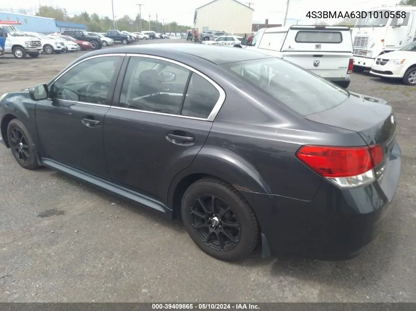 2013 Subaru Legacy 2.5I VIN: 4S3BMAA63D1010558 Lot: 39409865