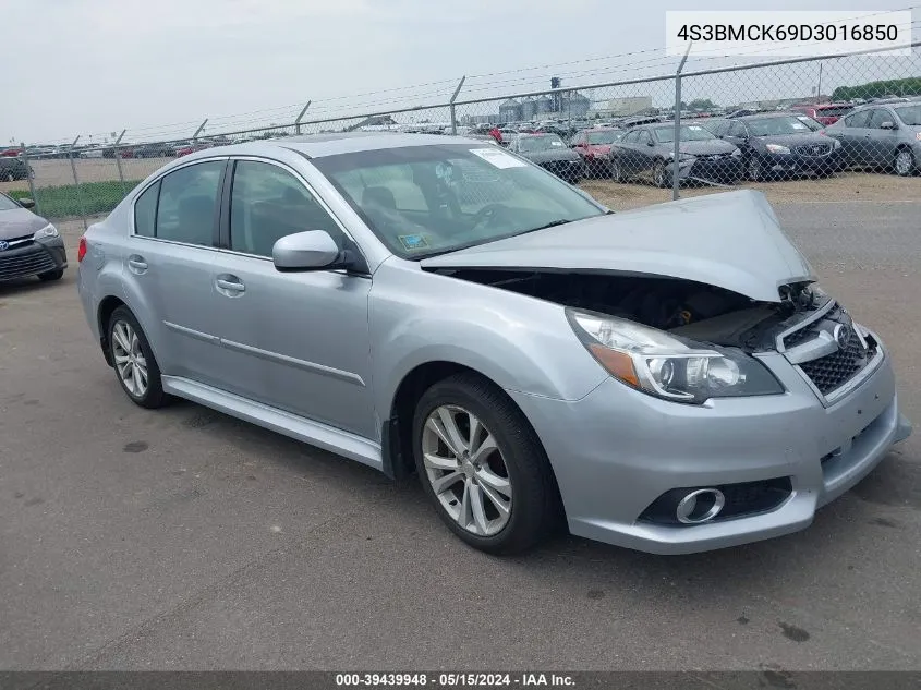 4S3BMCK69D3016850 2013 Subaru Legacy 2.5I Limited