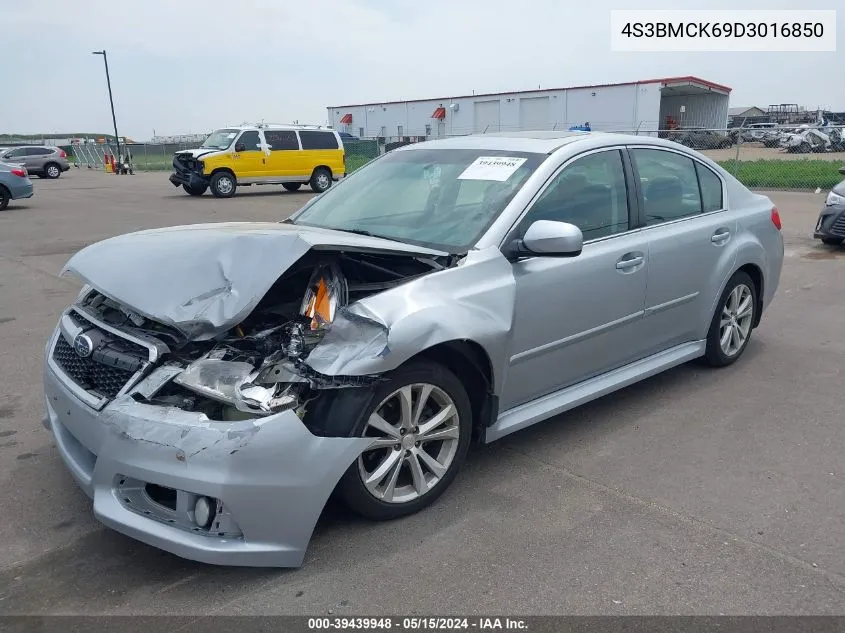 2013 Subaru Legacy 2.5I Limited VIN: 4S3BMCK69D3016850 Lot: 39439948