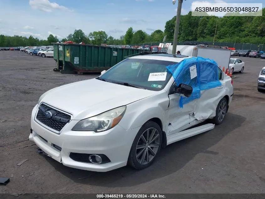 2013 Subaru Legacy 2.5 I Sport VIN: 4S3BMBG65D3048827 Lot: 39465219