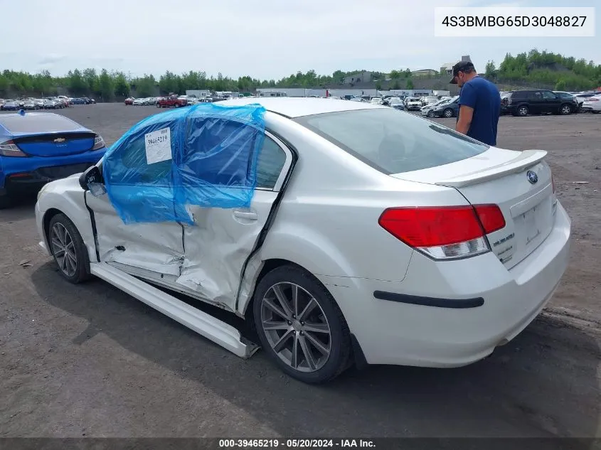 4S3BMBG65D3048827 2013 Subaru Legacy 2.5 I Sport