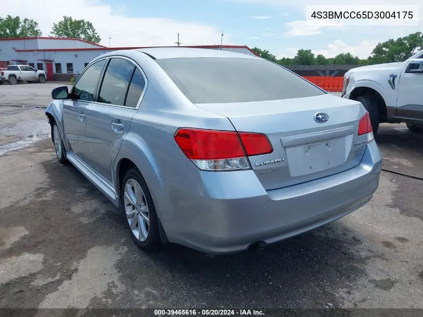 2013 Subaru Legacy 2.5I Premium VIN: 4S3BMCC65D3004175 Lot: 39465616