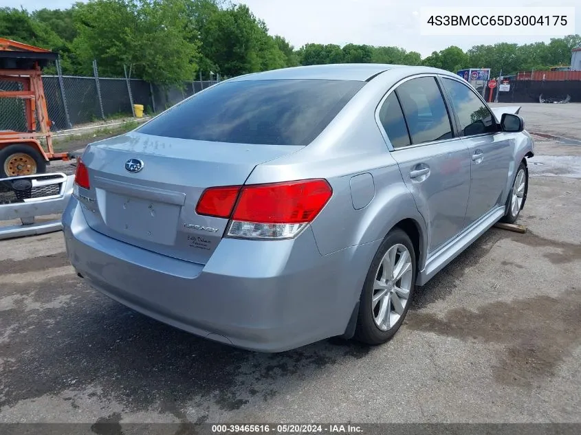 2013 Subaru Legacy 2.5I Premium VIN: 4S3BMCC65D3004175 Lot: 39465616