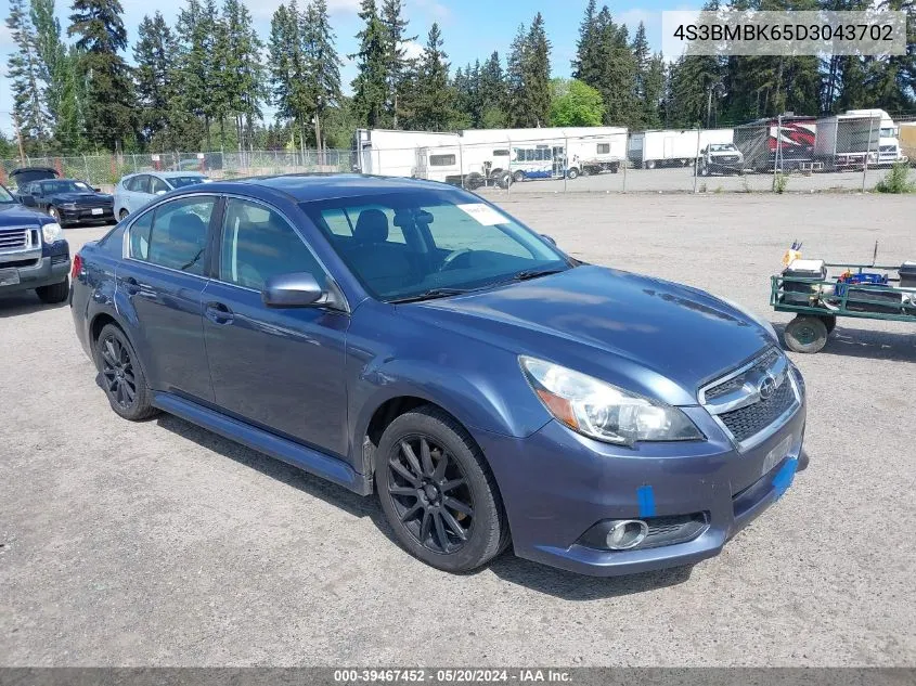 2013 Subaru Legacy 2.5I Limited VIN: 4S3BMBK65D3043702 Lot: 39467452