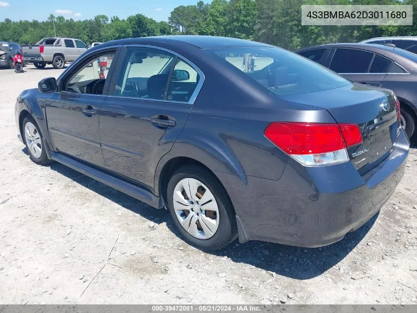 4S3BMBA62D3011680 2013 Subaru Legacy 2.5I