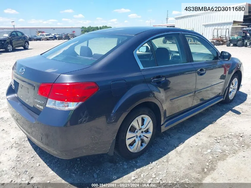 4S3BMBA62D3011680 2013 Subaru Legacy 2.5I