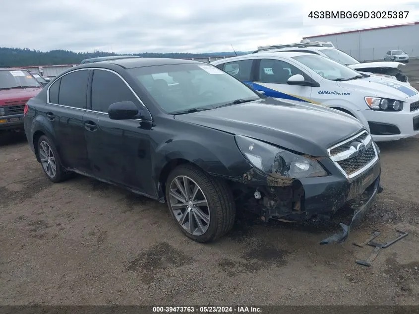 2013 Subaru Legacy 2.5 I Sport VIN: 4S3BMBG69D3025387 Lot: 39473763