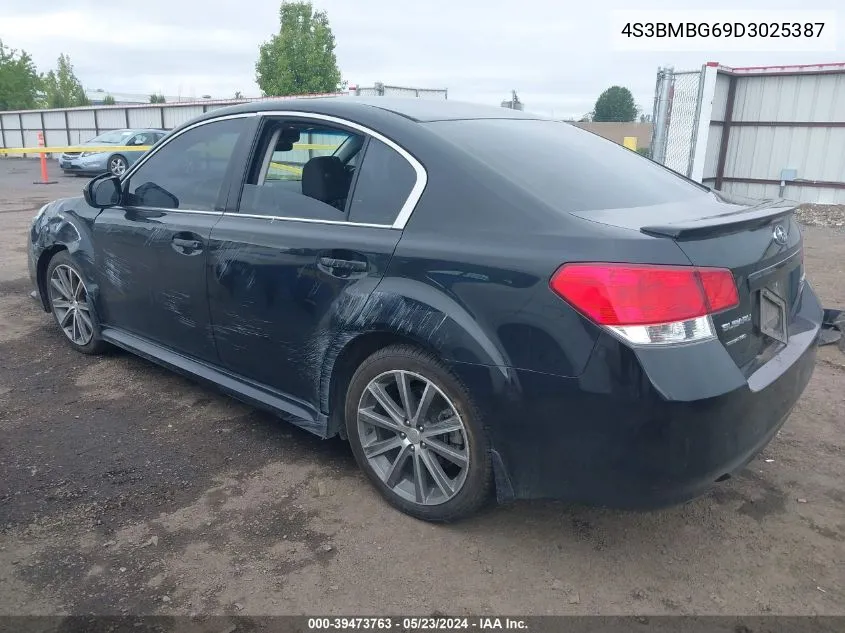 2013 Subaru Legacy 2.5 I Sport VIN: 4S3BMBG69D3025387 Lot: 39473763