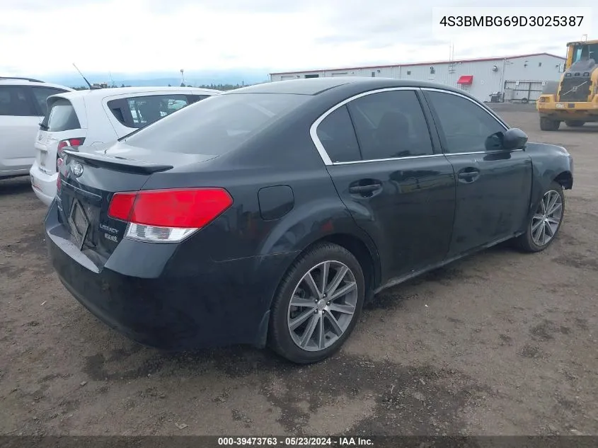 2013 Subaru Legacy 2.5 I Sport VIN: 4S3BMBG69D3025387 Lot: 39473763