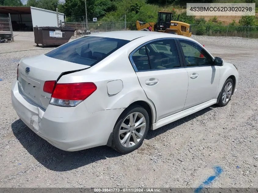 4S3BMCC62D3020298 2013 Subaru Legacy 2.5I Premium