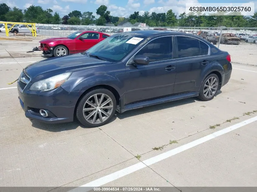 4S3BMBG65D3025760 2013 Subaru Legacy 2.5 I Sport