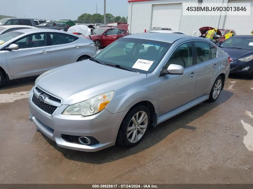 2013 Subaru Legacy 2.5I Limited VIN: 4S3BMBJ69D3013846 Lot: 39928617