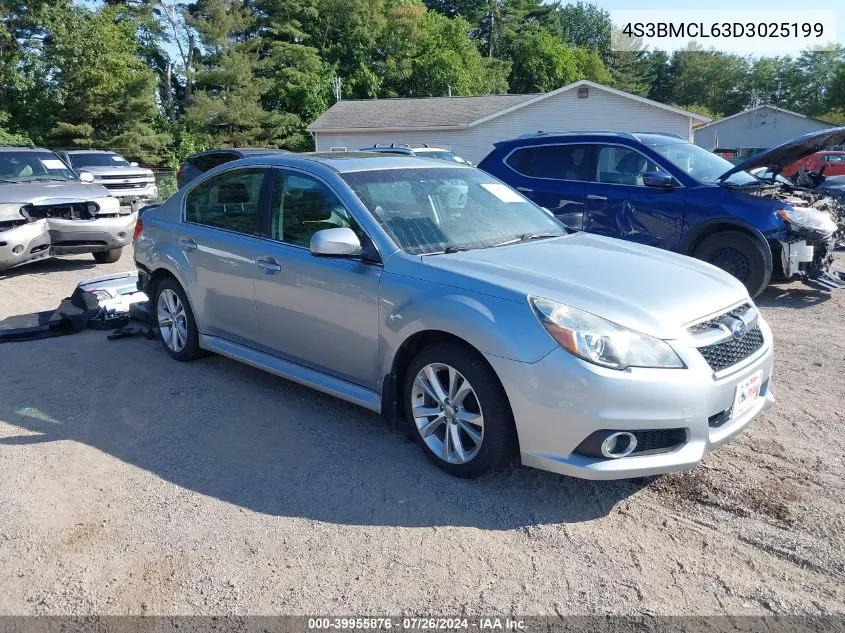 2013 Subaru Legacy 2.5I Limited VIN: 4S3BMCL63D3025199 Lot: 39955876