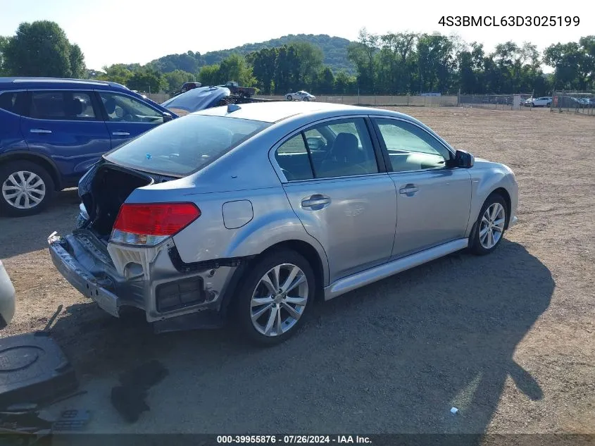 2013 Subaru Legacy 2.5I Limited VIN: 4S3BMCL63D3025199 Lot: 39955876