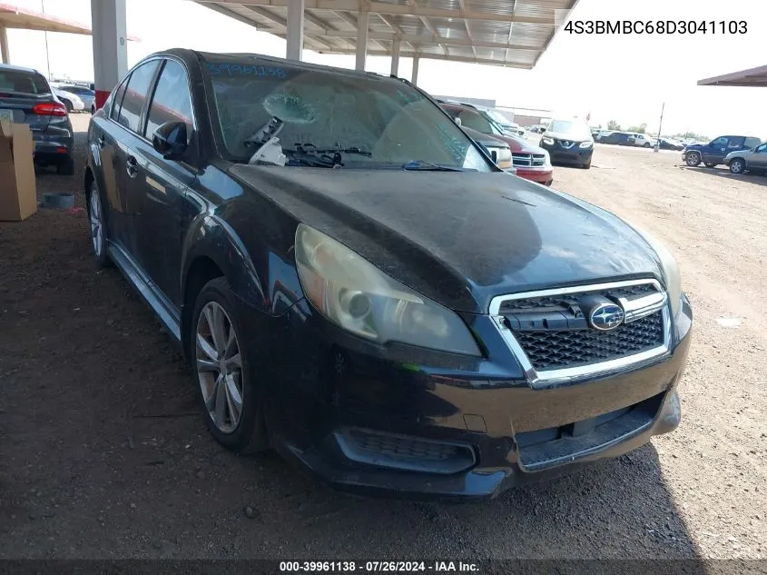 2013 Subaru Legacy 2.5I Premium VIN: 4S3BMBC68D3041103 Lot: 39961138