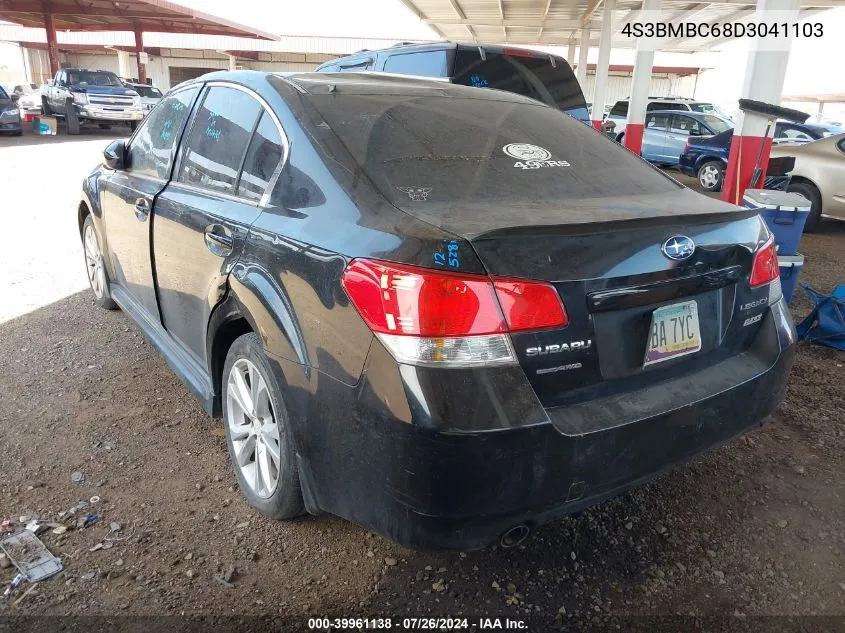 2013 Subaru Legacy 2.5I Premium VIN: 4S3BMBC68D3041103 Lot: 39961138