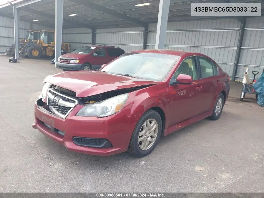 4S3BMBC65D3033122 2013 Subaru Legacy 2.5I Premium