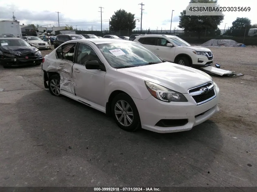 4S3BMBA62D3035669 2013 Subaru Legacy 2.5I