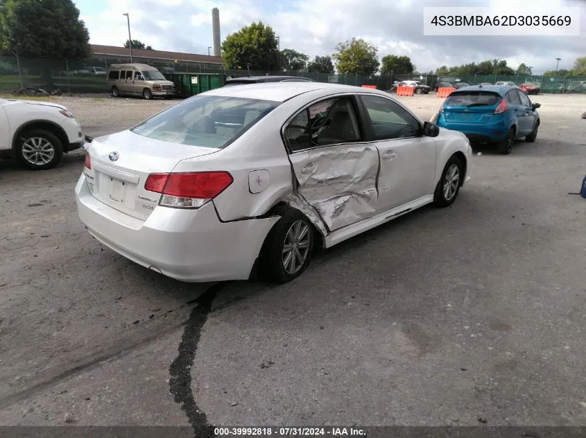 4S3BMBA62D3035669 2013 Subaru Legacy 2.5I