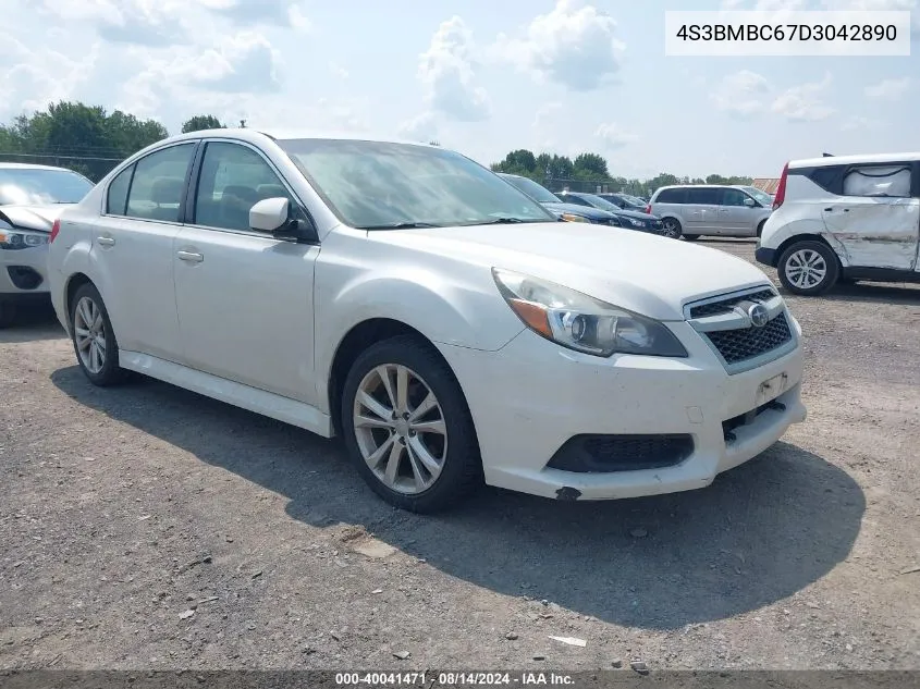 2013 Subaru Legacy 2.5I Premium VIN: 4S3BMBC67D3042890 Lot: 40041471