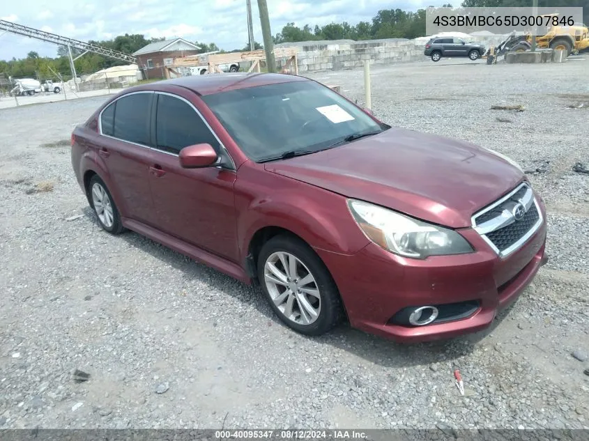 4S3BMBC65D3007846 2013 Subaru Legacy 2.5I Premium