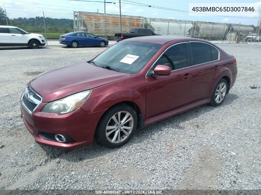 4S3BMBC65D3007846 2013 Subaru Legacy 2.5I Premium