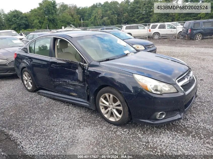 2013 Subaru Legacy 3.6R Limited VIN: 4S3BMDP68D2002524 Lot: 40117827