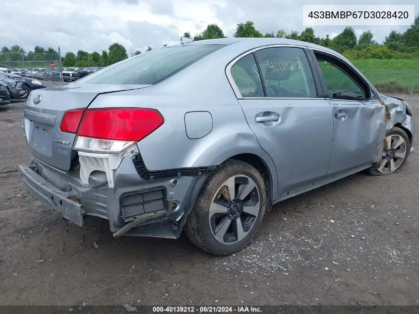 4S3BMBP67D3028420 2013 Subaru Legacy 2.5I Limited