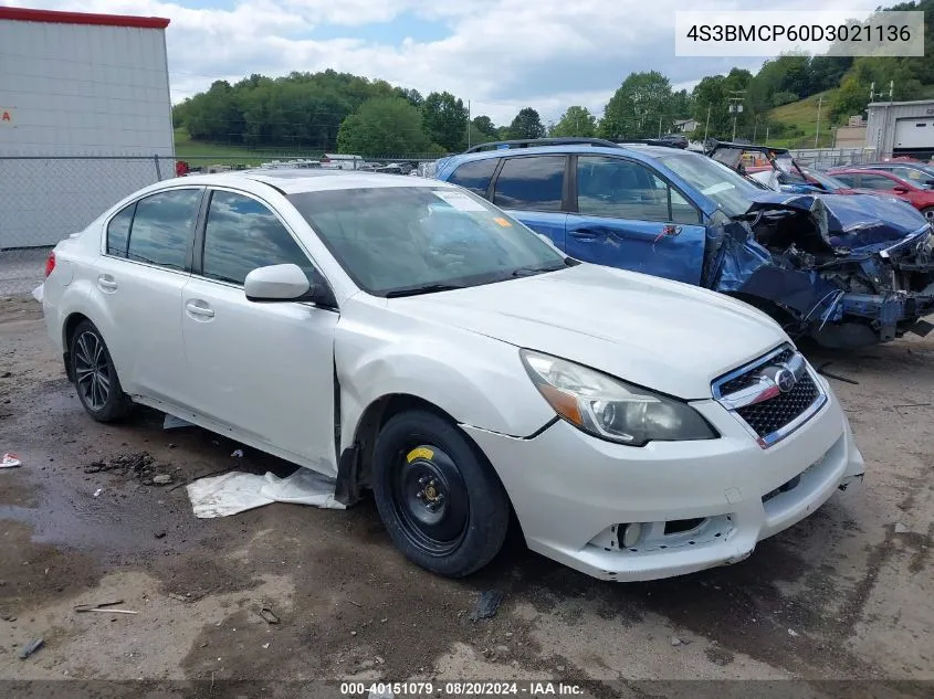 2013 Subaru Legacy 2.5I Limited VIN: 4S3BMCP60D3021136 Lot: 40151079