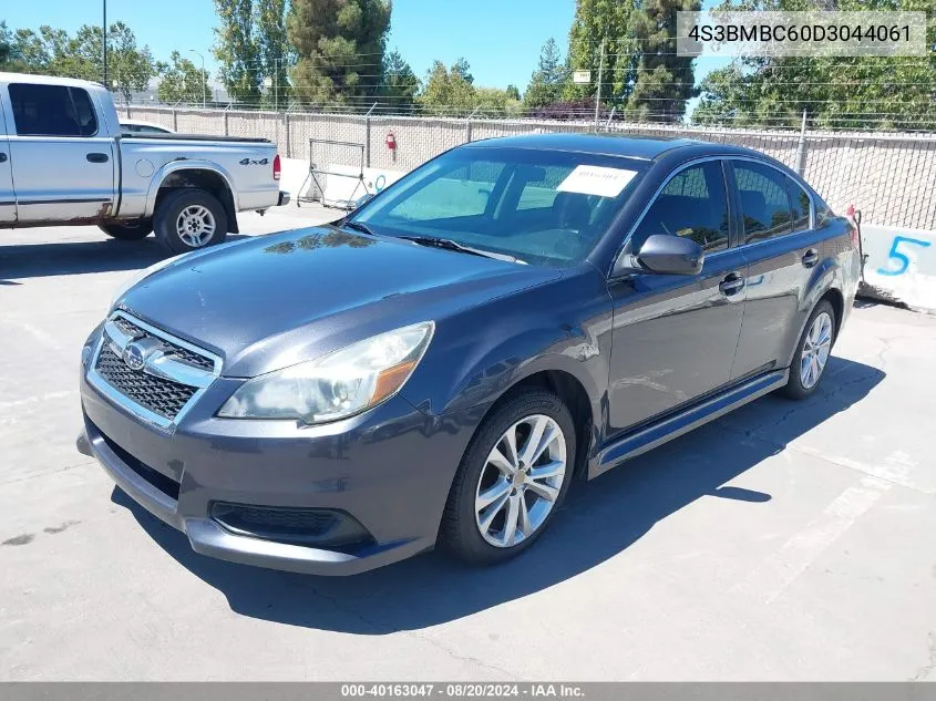 2013 Subaru Legacy 2.5I Premium VIN: 4S3BMBC60D3044061 Lot: 40163047