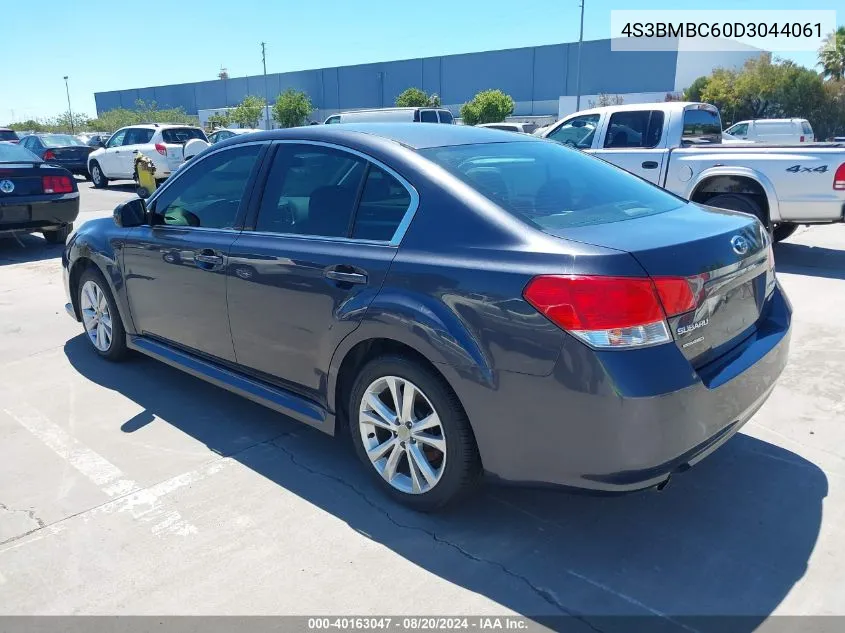 2013 Subaru Legacy 2.5I Premium VIN: 4S3BMBC60D3044061 Lot: 40163047