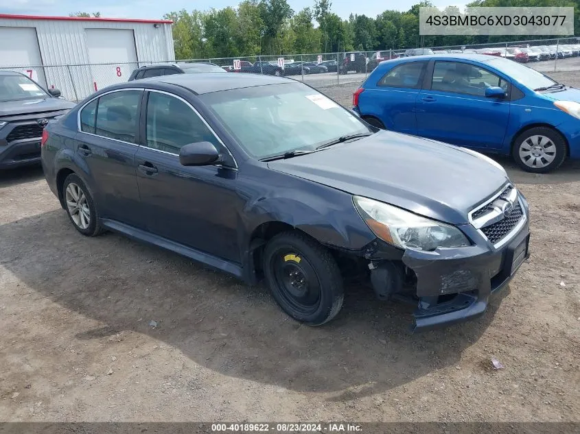 2013 Subaru Legacy 2.5I Premium VIN: 4S3BMBC6XD3043077 Lot: 40189622