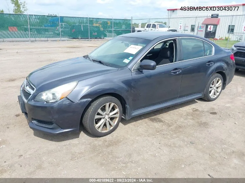 2013 Subaru Legacy 2.5I Premium VIN: 4S3BMBC6XD3043077 Lot: 40189622