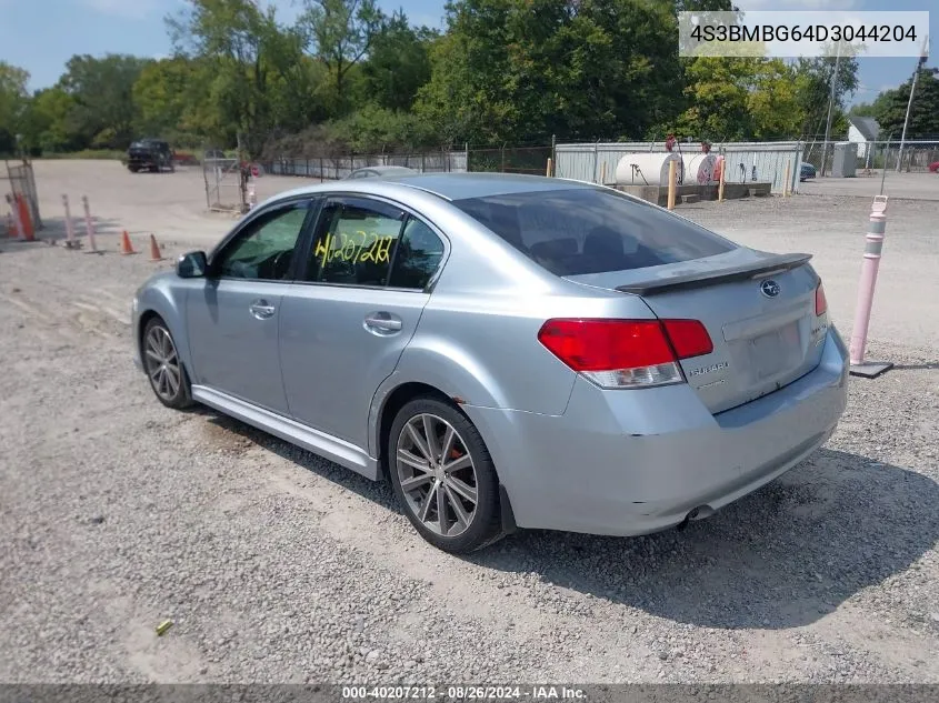 2013 Subaru Legacy 2.5 I Sport VIN: 4S3BMBG64D3044204 Lot: 40207212