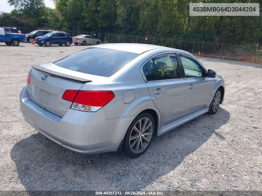 2013 Subaru Legacy 2.5 I Sport VIN: 4S3BMBG64D3044204 Lot: 40207212