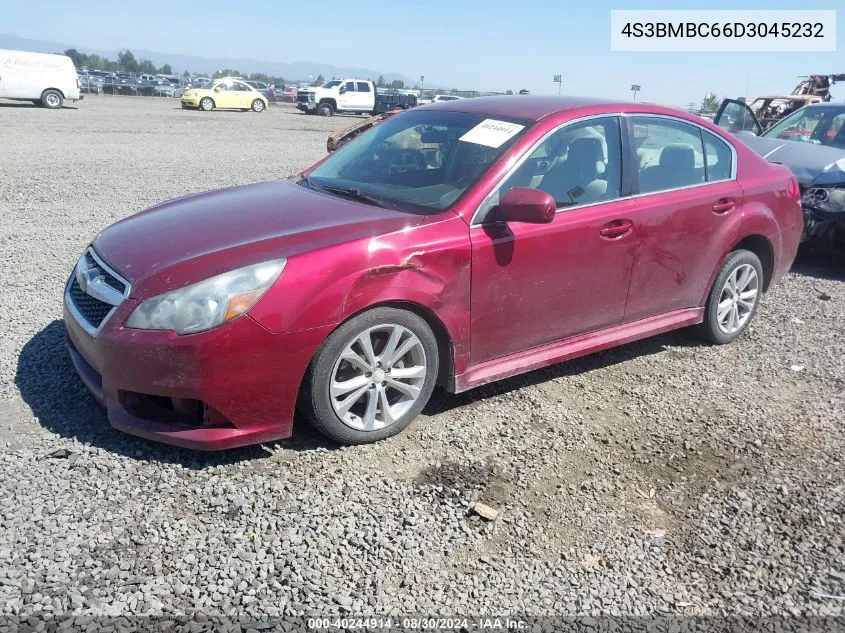 2013 Subaru Legacy 2.5I Premium VIN: 4S3BMBC66D3045232 Lot: 40244914