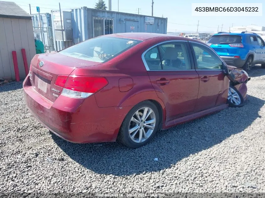 2013 Subaru Legacy 2.5I Premium VIN: 4S3BMBC66D3045232 Lot: 40244914