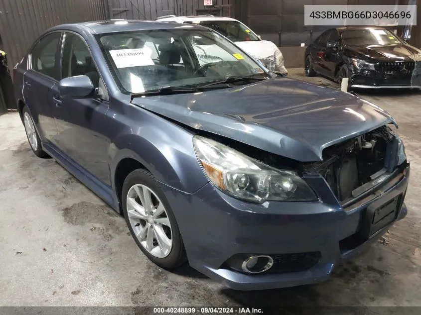 2013 Subaru Legacy 2.5I Premium VIN: 4S3BMBG66D3046696 Lot: 40248899