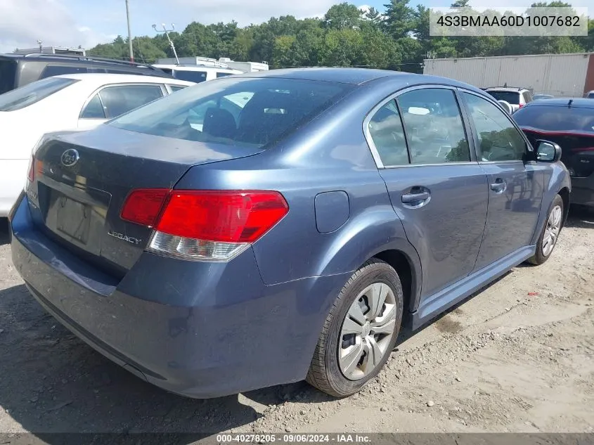 2013 Subaru Legacy 2.5I VIN: 4S3BMAA60D1007682 Lot: 40278205