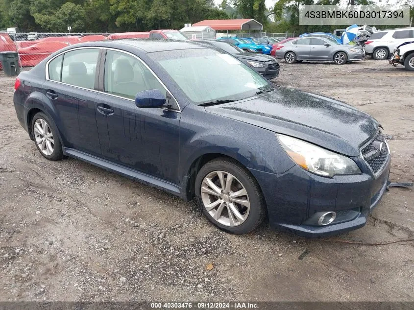 4S3BMBK60D3017394 2013 Subaru Legacy 2.5I Limited