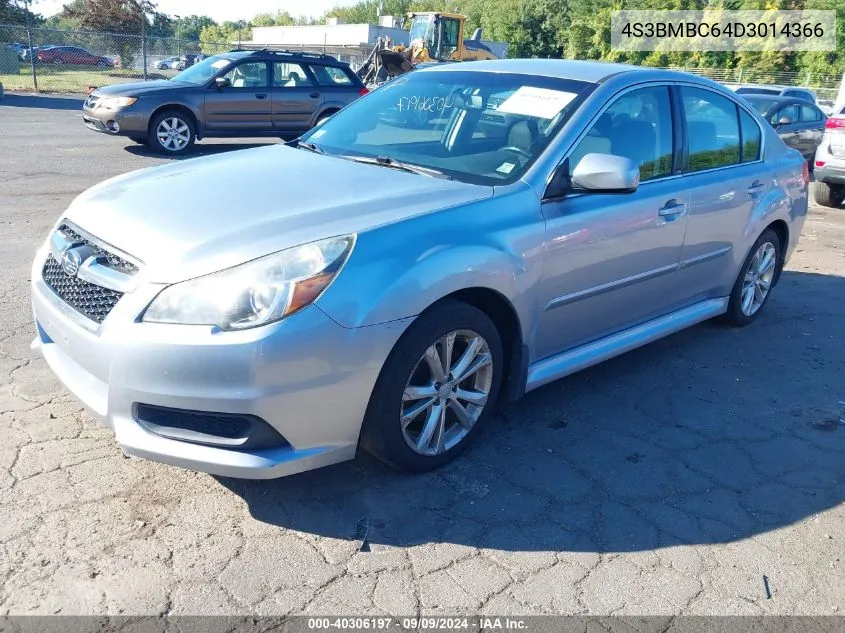 4S3BMBC64D3014366 2013 Subaru Legacy 2.5I Premium